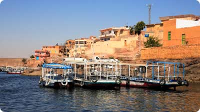 cruise on the Nile river in Egypt
