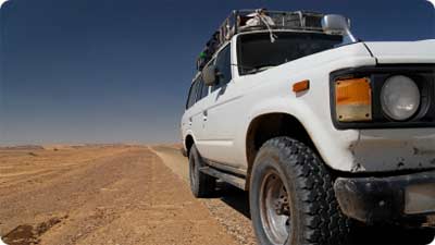 Adventure in the white desert
